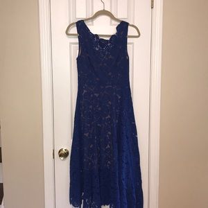 Beautiful Anthropologie Lace Cerulean Sky Dress